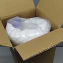 HOMELAB Adjustable Shredded Memory Foam Pillow Queen Size, Cooling Bed Pillow for Sleeping with Removable Cover, Medium Pillow for Side Stomach & Back Sleepers, 1 Pack 20"x28" (White)