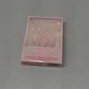 Glamnetic Press On Nails - Goal Digger | Glossy, Semi-Transparent, Short Round Nails, Salon Quality | 12 Sizes - 30 Nail Kit with Glue