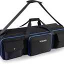 YOREPEK Tripod Carrying Case Bag 40.5", Resistant Light Stand Bag with 2 Protective Pads, Photo Studio Equipment Case fit Tripods Manfrotto, Monopods, Speaker Stands, Umbrellas, Accessories, Travel