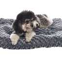 KSIIA Washable Cat and Dog Bed and Crate Pad, Indoor, Easy to Clean, 23" x 18" x 2.5", Gray