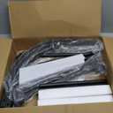 facka Curved Firewood Rack, 30 Inch Indoor Outdoor Log Firewood Holder, Metal Fireplace Wood Storage, Waterproof & Rustproof