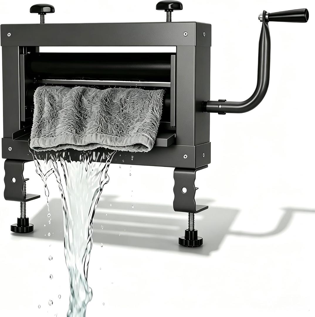 Hand Crank Clothes Wringer, Heavy Duty Portable Laundry Wringer