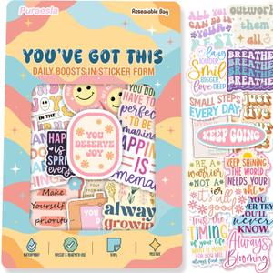 You've Got this By Puraesla - 300Pcs Holographic Positive Affirmation Sticker Pack