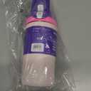 Owala Kids Flip Insulated Stainless-Steel Water Bottle with Straw and Locking Lid, 14-Ounce, Purple/Pink (Bunny Business)