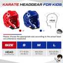 JellyArch 2 Pcs Taekwondo Karate Headgear MMA Martial Arts Helmet Soft Head Guard Protection Sparring Gear Helmet Boxing for Men Women Thai Kickboxing Grappling Muay Taekwondo, Large