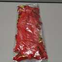 24 Pcs Velvet Christmas Tree Bows Vintage Velvet Ribbon Bows for Tree Garland Wreath Indoor Xmas Decorations (3/8'' Wide, 5 * 7 inch) (Dark Red)