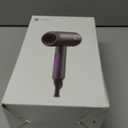 slopehill Professional Ionic Hair Dryer, Powerful 1800W Fast Drying Low Noise Blow Dryer with 2 Concentrator Nozzle 1 Diffuser Attachments for Home Salon Travel (Black)