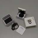 Smart Ring for Women Men,Fitness Tracker Ring with Heart Rate, Sleep Monitoring, Blood Oxygen, Step Counting for iOS and Android, No Subscription Fee, Waterproof(Black, 8)