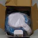 UpdateClassic Travel Portable Foldable Electric Kettle, 0.6L Small Collapsible Hot Water Boiler For Coffee Tea (Blue)