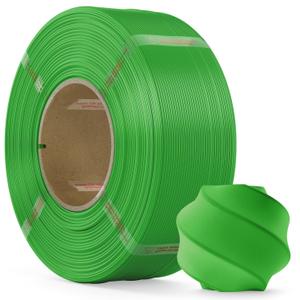PLA Filament 1.75mm PLA 3D Printer Filament(Refill),1kg Refill for Reusable Spools(2.2lbs),Premium Quality 3D Printing Filament for Bambu lab 3D Printers, Green