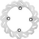 Tusk Stainless Steel Typhoon Rear Brake Rotor Compatible with Kawasaki KX450 2019-2023/KX250 2020 Replaces OEM 41080-0693