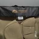 Coverado Universal Seat Covers Front, 2-Pack Universal Seat Covers for Cars, Waterproof Nappa Leather Car Seat Covers with Head Pillow, Auto Protectors Fit for Most Sedans SUV Pick-up Truck-Beige (Beige(Pillow))