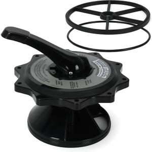 SPX0715BA3 Key Cover and Handle Assembly with O-Ring Compatible with Hayward 2-inch Multiport Valves and Filters SP0715, SP0716, S220T2, S210T93SFT
