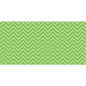 Fadeless Bulletin Board Paper, Fade-Resistant Paper for Classroom Decor, 48 x 50, Chic Chevron-Lime, 1 Roll