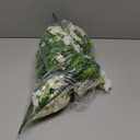 Artificial Flowers Plant for Outdoor Outside Spring Decoration, 12 Bundles Fake White Flowers Silk Morning Glory UV Resistant Realistic Faux Flowers for Front Door Porch Patio Yard Window Box