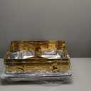 Chafing Dishes for Buffet 4 Pack 7 Pans, High Grade 9QT Chafing Dish Buffet Set, Chafers and Buffet Servers Warmers Sets for Parties, Events and Weddings