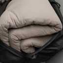 ZonLi Japanese Floor Futon Mattress Full Size 75"x 54", 100% Cotton Cover 2.5'' Thicken Tatami Mattress, Foldable Sleeping Pad, Portable Dormitory Tatami Mat (Grey)