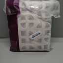 jinchan Linen Blend Curtains for Living Room 90 Inches Length 2 Panels Natural Window Treatment for Sliding Glass Doors, 50 Inches Wide Farmhouse Drapes with Rod Pocket Back Tab (50W x 90L, Ecru)