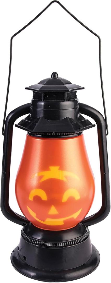 Rubies at Party City 2 Pack Pumpkin Face Talking Light Up Lantern Kit