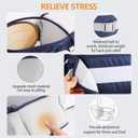 Hip Seat Baby Carrier, NASSBON Ergonomic Baby Hip Seat Carrier with Adjustable Waistband & Various Pockets for Newborns & Toddlers