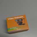 1080P HD Webcam with Microphone, Noise Cancellation, Privacy Cover, Wide-Angle Lens, Auto Light Correction, Plug & Play USB Webcam for Laptop, Desktop, PC, Mac, Zoom, Skype, Streaming (Black)