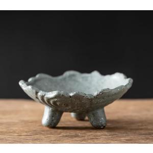 1pc Creative Home Living Room Tea Table Water Fruit Plate Ceramic Snack Plate