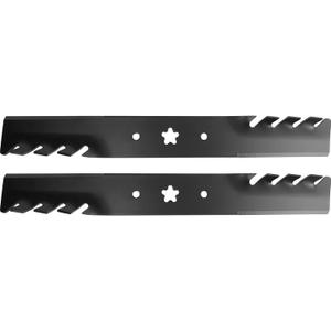 OCPTY Mulching Blades 38 inch Deck Mower Blades for AYP 12784 127842 134148 for Poulan 134148 138497 532127842 for Craftsman 127842 134148 138497 for Husqvarna 532127842 532134148 532138497, 2 pack