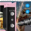 Small Mini Fire Safe Box for Home, 0.3 Cubic Feet Medication Lock Box, Security Money Safes with Digital Keypad, Spare Keys, Personal Safes for Money, Jewelry, ID Documents