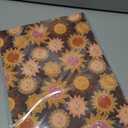 RUSPEPA Wrapping Paper Sheets - Sun, Rainbow and Flower Design Perfect for Birthday, Baby Shower, Holiday Any Occasion - 12 Folded Sheets - 19.68 X 27.5 Inch