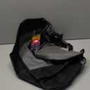 40 Liter, 22 Inch Reflective Duffle Bag with Shoulder Strap for Men, Women, Travel (Grey)