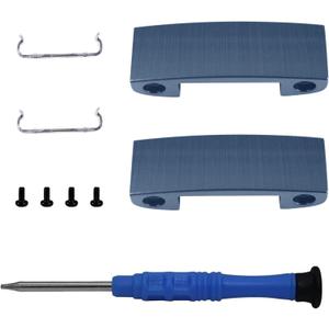 Studio Pro Hinge Replacement Metal Repair Parts Compatible with Beats Studio Pro Wireless Headphone,Durable Repair Kit Replacement Headband Metal Folding Hinge Clip Cover Pin Repair Parts SetNavy