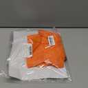 Runhit No Front Seam Biker Shorts for Women - 3''/5''/8'' High Waisted Workout Gym Yoga Spandex Shorts Tummy Control (Medium, Orange)