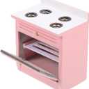 Toddmomy Miniature Kitchen Stove Model 1 12 Scale Dollhouse Furniture Cooking Stove Decoration for Mini House Accessories