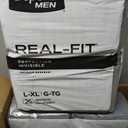 Depend Real Fit Adult Diapers, Incontinence Underwear for Men, Disposable, Maximum Absorbency, Large/Extra Large, 52 Count (2 Packs of 26)