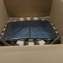 Automatic Self Cleaning Litter Box, Cat Litter Box with APP Control, 65L Globe & Dual Safety Sensors, Robot Litter Box, 1 Roll Garbage Bags and Litter Mat, <35DB, for Multiple Cats, Grey