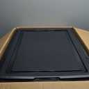 IRIS USA WeatherPro 74 Qt Storage Bins with Lids, 4 Pack, BPA-Free Plastic Gasket Box with Tight Latch and Seal, Stackable Nestable Tote Tub - Black/Red