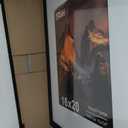 16x20 Picture Frame Set of 2, Wood Frame with Real Glass, Wide Border, 16X20 in
