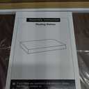 Marsmiles Floating Shelves for Wall - 56 Inch Wide x 8 Inch Deep x 1.4 Inch Thick Ash Wood Shelves Set of 1 - Rustic Dark Wood Shelves for Room Wall