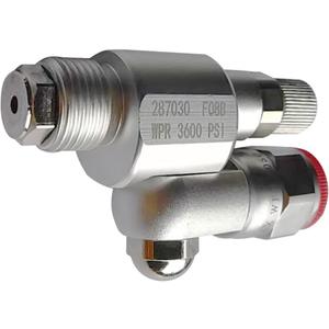 287030 CleanShot Shut-off Valve Swivel Joint Extension for High Pressure Airless Paint Spray Gun Swivel Joint Extension Anti-spitting Valve Airless Spray Adapter Joint Pole Extensions