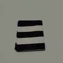 Letjolt Black and White Striped Table Runner for Kitchen Decor Black Stripe Tabletop Collection Cotton Canvas Table Runner 72 Inches Beetlejuice Party Decor