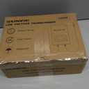 SUNVIE 120W Low Voltage Transformer Outdoor Landscape Lighting Transformer with Timer and Photocell Sensor Waterproof 120V to 12V/14V AC Low Voltage Landscape Transformer for Spotlight Pathway Lights