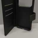 Wallet Case for iPhone 17 pro with Credit Card Holder,PU Leather Folio Flip Kickstand Protective Shockproof Cover for Apple 17 pro Phone Case (Black, for iPhone 17 Pro - 6.3'')