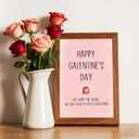 4 x Happy Galentines Day Card for Best Friend, Funny Galentine's Day Card Gifts for Bestie, Female Friend, Gal Pal (QQ-156)