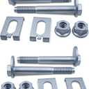 Front Alignment Camber Caster Bolt Kits, Front Lower Control Arm Bolt Kits Compatible with Ford 2015-2024 F150, 2018-2024 Expedition Navigator (for Both Sides)