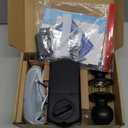 Veise VE027-K Built-in WiFi Smart Lock with 2 Knob, Fingerprint Keyless Entry Door Lock Handle Set for Front Door, App Remote Control, Electronic Digital Keypad Deadbolt, IP65 Waterproof, Matte Black