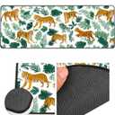 Tiger Large Mouse Pad Gaming Desk Mat for Computer Keyboard Pads Waterproof Mouse Mats Home Work Office