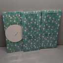 Tall Cake Box with Windows 10x10x12 Inch, 3 Pack Christmas Tiered Cake Boxes with Cake Boards,Tiered Cake Carrier Container with Handle for Wedding,Birthday,Party,Bakery Supplies Green