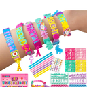 Dupamind Friendship Bracelet Making Kit for Girls, Christmas Gifts Art & Craft Kits for Kids, DIY Jewelry Making Kit, Birthday Present for Ages 412, Toy for Age 4, 5, 6, 7, 8, 9, 10, 11, 12 Years Old