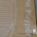 NEWBULIG 6 Panels 24 Inch Dog Playpen, Plastic Pet Play Pen Fence