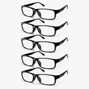 Gaoye Professional Reading Glasses for All Day - Computer Readers with Blue Light Protection - Value Pack